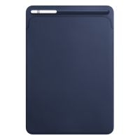 Apple Leather Sleeve Apple iPad 9 (2021) 10.2 Zoll / iPad 8 (2020) 10.2 Zoll / iPad 7 (2019) 10.2 Zoll / Air 3 (2019) / Pro 10.5 (2017) - Midnight Blue