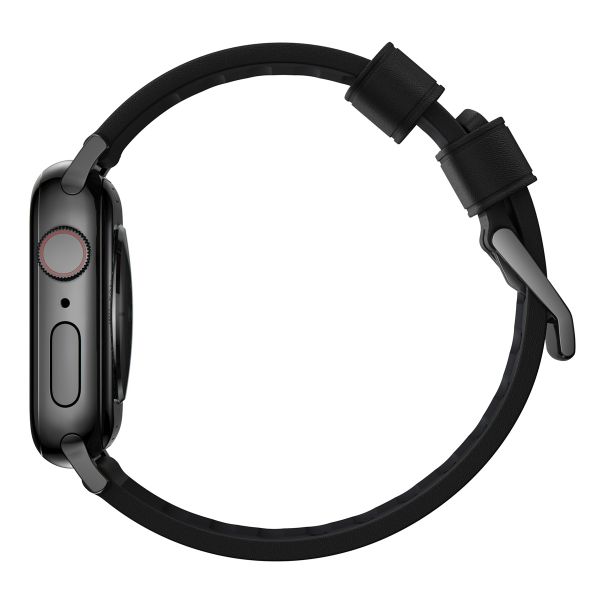 Nomad Active Pro Band für die Apple Watch Series 1 bis 10 / SE / Ultra (2) (44/45/46/49 mm) - Schwarz/Schwarz