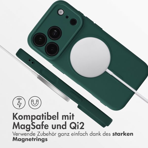 imoshion Color Back Cover mit MagSafe Apple iPhone 18 Pro / 17 Pro - Dunkelgrün