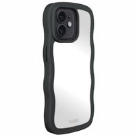 Holdit Wavy Case für das iPhone 12/12 Pro - Black / Mirror