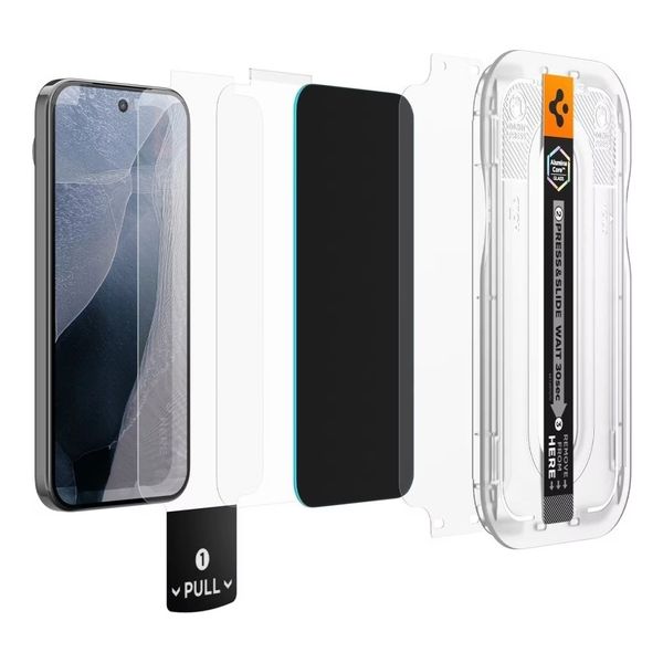 Spigen GLAStR Privacy EZ Fit Displayschutzfolie + Applicator - 2er-Pack Google Pixel 11 / 10