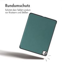 imoshion Trifold Klapphülle Apple iPad Pro 13 (2025) M5 / (2024) M4 - Dunkelgrün
