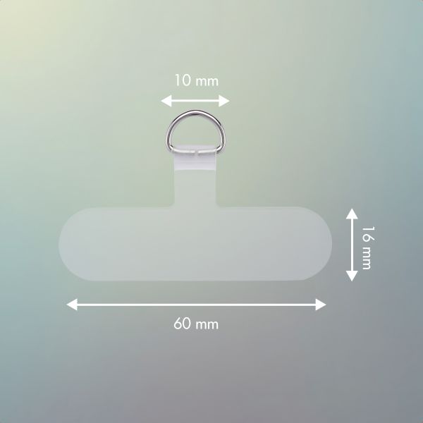 imoshion Pad für Handykette- 2er-Pack - Silber