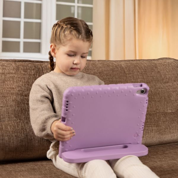 imoshion Schutzhülle mit Handgriff kindersicher Samsung Galaxy Tab A11 Plus / A9 Plus - Lila