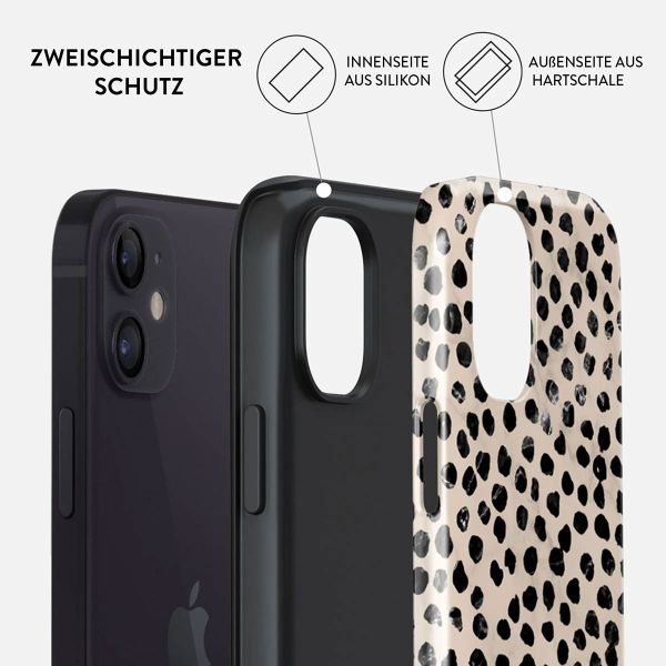 Burga Tough Back Cover für das iPhone 12 (Pro) - Almond Latte