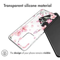 imoshion Design Hülle Samsung Galaxy A33 - Blossom Watercolor