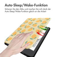 imoshion Design Slim Hard Case Klapphülle Pocketbook Verse / Verse Lite / Verse Pro / Vivlio Light / Light HD - Citrus Dream