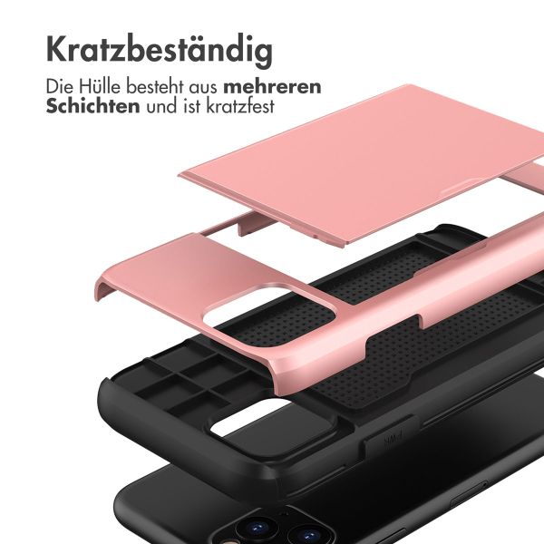 imoshion Backcover mit Kartenfach Apple iPhone 11 Pro - Rosé gold