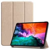 imoshion Trifold Klapphülle iPad Pro 12.9 (2022) / Pro 12.9 (2021) - Gold