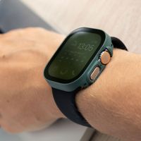 imoshion Full Cover Hard Case Apple Watch Ultra / Ultra 2 / Ultra 3 - 49 mm - Dunkelgrün