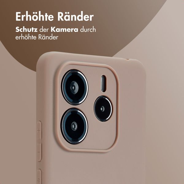 imoshion TPU Color Cover Xiaomi Redmi Note 14 (5G) - Braun