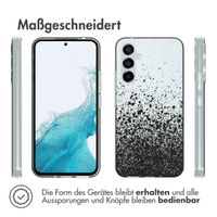 imoshion Design Hülle für das Samsung Galaxy A54 (5G) - Spritzer - Schwarz