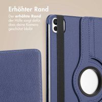 imoshion 360° drehbare Klapphülle Apple iPad Air 11 Zoll (2026) M4 / (2025) M3 / (2024) M2 / Air 5 (2022) / Air 4 (2020) / Pro 11 (2018/2020) - Dunkelblau
