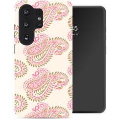 Selencia Vivid Back Cover Samsung Galaxy S26 Ultra - Paisley Blush