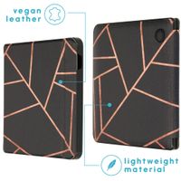 imoshion Design Slim Hard Case Sleepcover mit Stand Kobo Libra H2O - Black Graphic