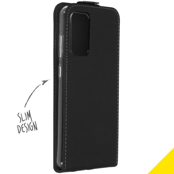 Accezz Flip Case Samsung Galaxy A72 - Schwarz