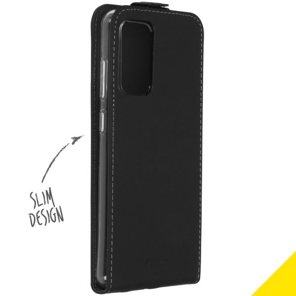 Accezz Flip Case für das Samsung Galaxy A72 - Schwarz