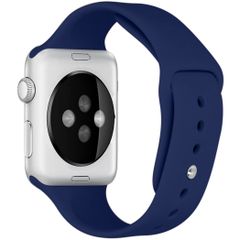 imoshion Silikonband für das Apple Watch Series 1 bis 11 / SE / Ultra (44/45/46/49 mm) - Dunkelblau