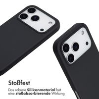 imoshion SilikonHülle mit Band Apple iPhone 17 Pro - Schwarz