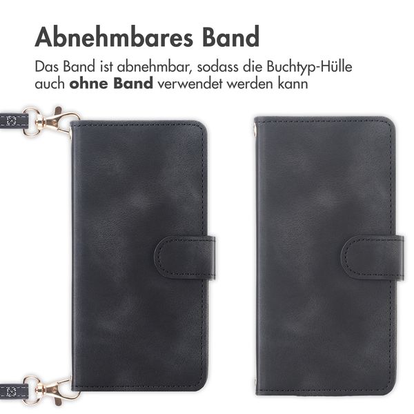 imoshion Klapphülle mit Kordel Xiaomi Redmi Note 15 (4G) - Schwarz