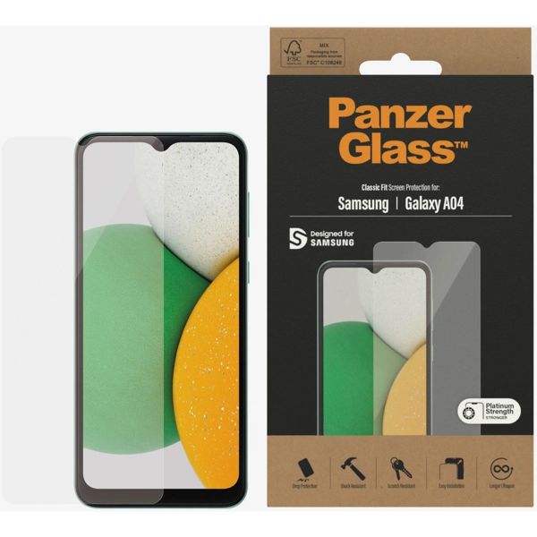 PanzerGlass Displayschutzfolie für das Samsung A04