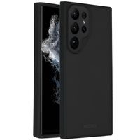 Accezz Rugged Frosted Back Cover Samsung Galaxy S23 Ultra - Schwarz