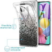 imoshion Design Hülle Samsung Galaxy A51 - Spritzer - Schwarz