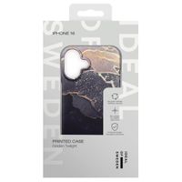 iDeal of Sweden Fashion Back Case Apple iPhone 16 - Golden Twilight Marble