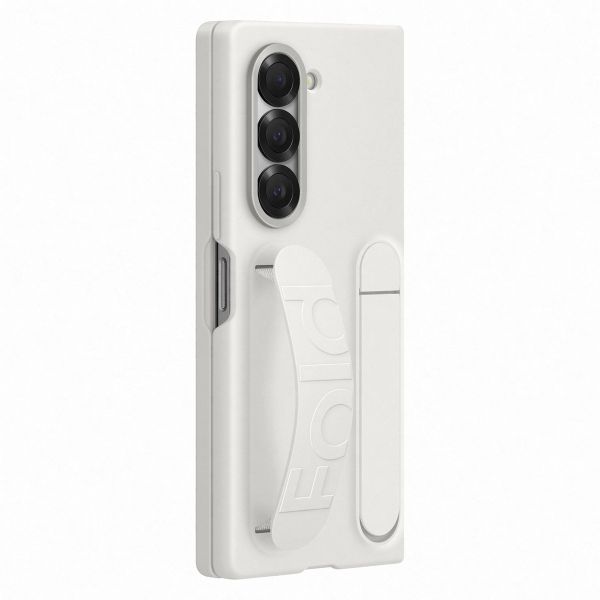 Samsung Original Silikon Cover mit Strap Samsung Galaxy Z Fold 6 - White
