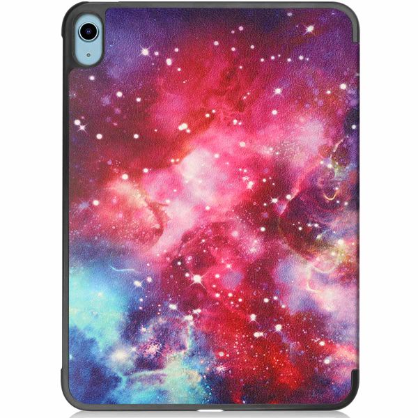 imoshion Design Trifold Klaphülle Apple iPad 11 (2025) 11 Zoll / iPad 10 (2022) 10.9 Zoll - Space