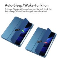 imoshion Trifold Hardcase Klapphülle Xiaomi Pad 6 / 6 Pro - Blau