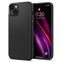 Spigen Liquid Air™ Case für das iPhone 14 - Schwarz