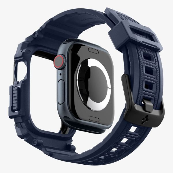 Spigen Rugged Armor™ Pro Case für Apple Watch Series 10 / 11 - 46 mm - Navy Blue