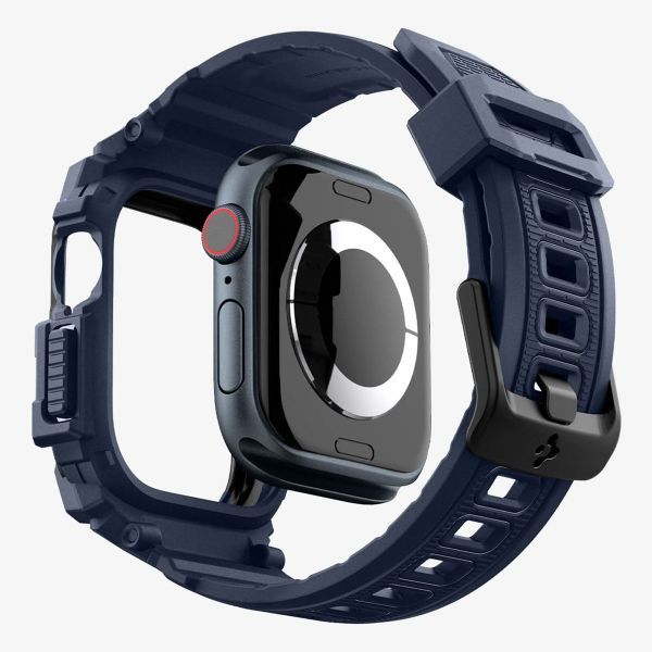 Spigen Rugged Armor™ Pro Case für Apple Watch 10 - 46 mm - Navy Blue