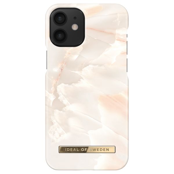 iDeal of Sweden Fashion Back Case für das iPhone 12 Mini - Rose Pearl Marble