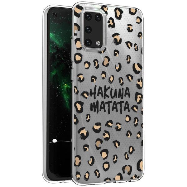 imoshion Design Hülle Samsung Galaxy A02s - Leopard - Braun / Schwarz