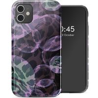 Selencia Vivid Back Cover  iPhone 11 - Leo Bubble Green