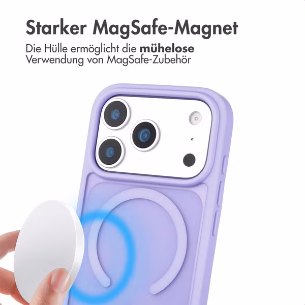 imoshion Color Guard Back Cover mit MagSafe Apple iPhone 17 Pro - Lila / Lilac