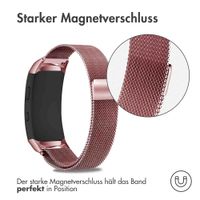 imoshion Mailändische Magnetarmband für das Samsung Gear Fit 2 / 2 Pro - Rosa