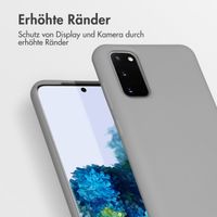 imoshion Color Backcover mit abtrennbarem Band Samsung Galaxy S20 - Grau