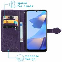 imoshion Mandala Klapphülle für das Oppo A16(s) / A54s - Violett