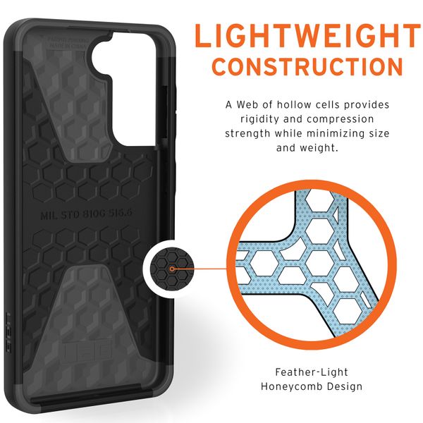 UAG Civilian Backcover für das Samsung Galaxy S21 - Silber