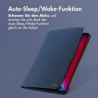 Accezz Classic Klapphülle Apple iPad Pro 11 (2022 / 2021 / 2020 / 2018) - Dunkelblau
