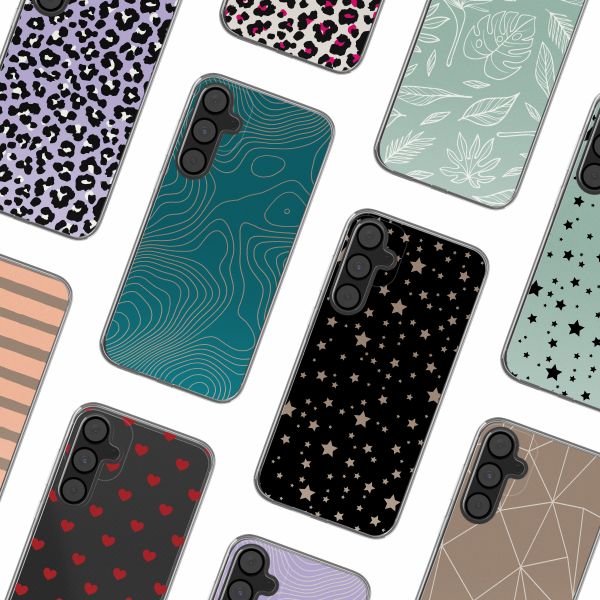 imoshion Design Hülle Samsung Galaxy A55 - Topo Turquoise