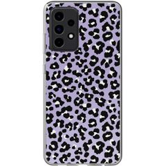 imoshion Design Hülle Samsung Galaxy A52(s) (5G/4G) - Leopard Lilac