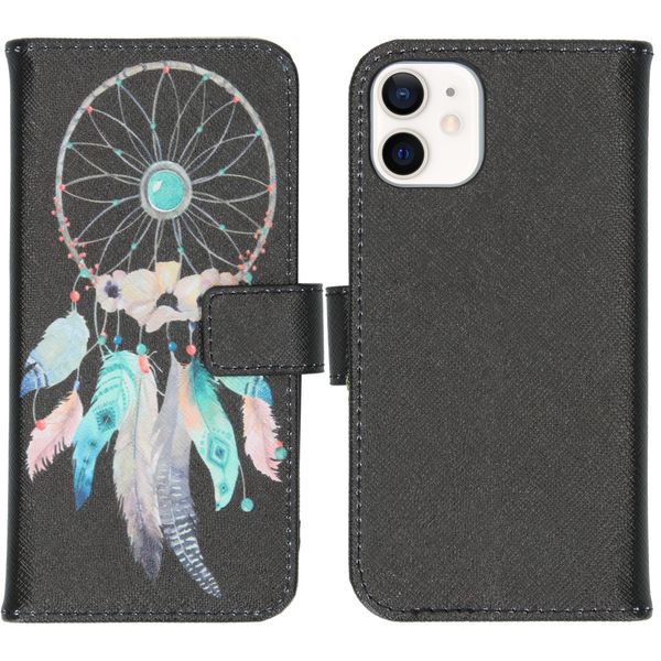 imoshion Design TPU Klapphülle iPhone 12 Mini - Dreamcatcher