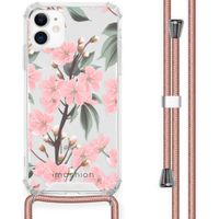 imoshion Design Hülle mit Band für das iPhone 11 - Cherry Blossom