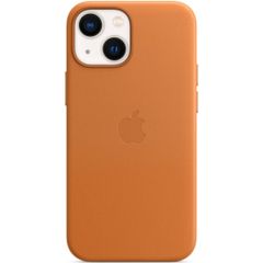 Apple Leder-Case MagSafe Apple iPhone 13 Mini - Golden Brown