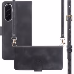 imoshion Klapphülle mit Kordel Samsung Galaxy A37 (5G) - Schwarz