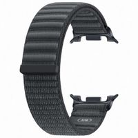Samsung Original Fabric Armband für  Samsung Galaxy Watch 9 (40/44mm) / Watch 8 (40/44mm) / Classic (46mm) - Größe S/M - Schwarz